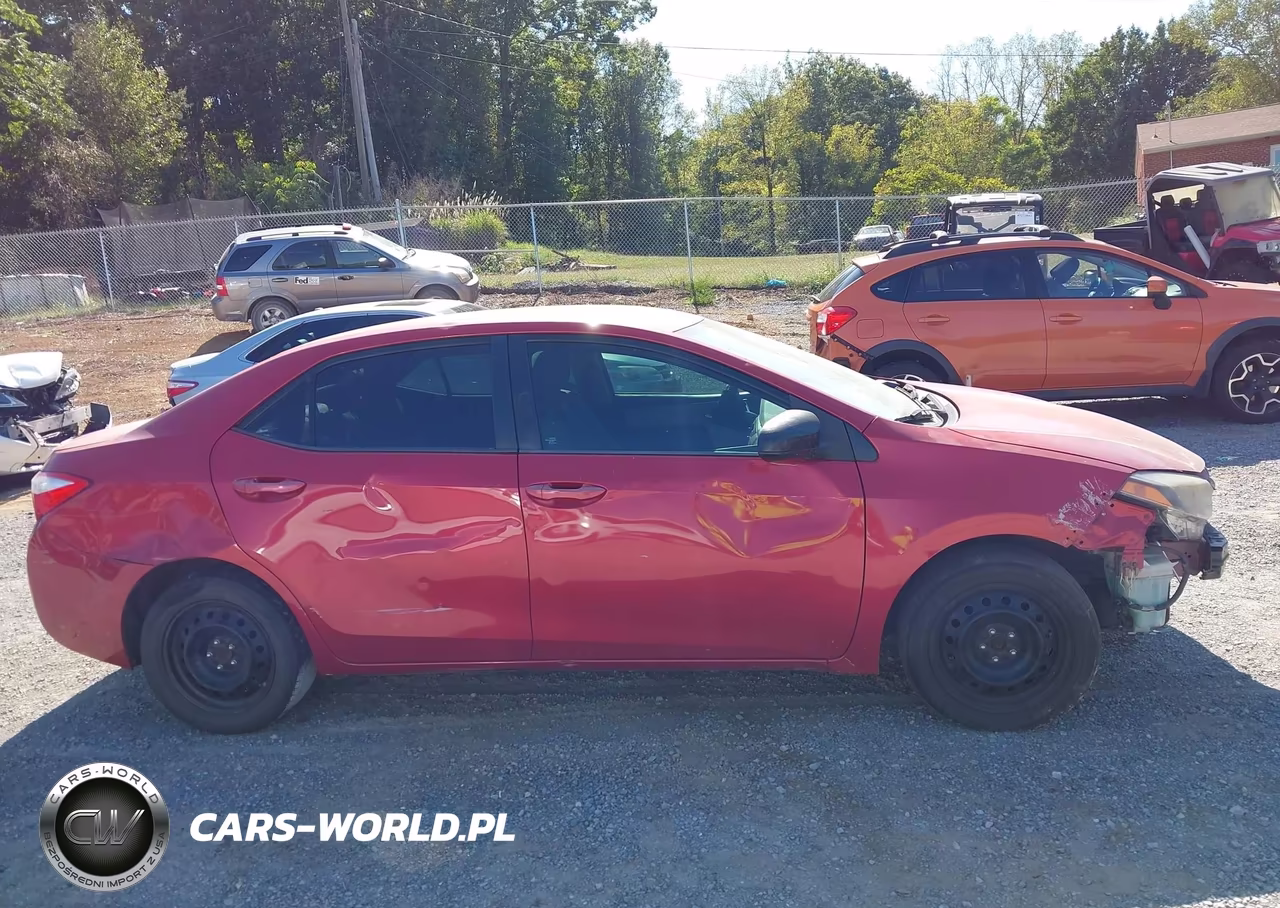 2016 Toyota Corolla Le VIN:5YFBURHE4GP551694 - 14