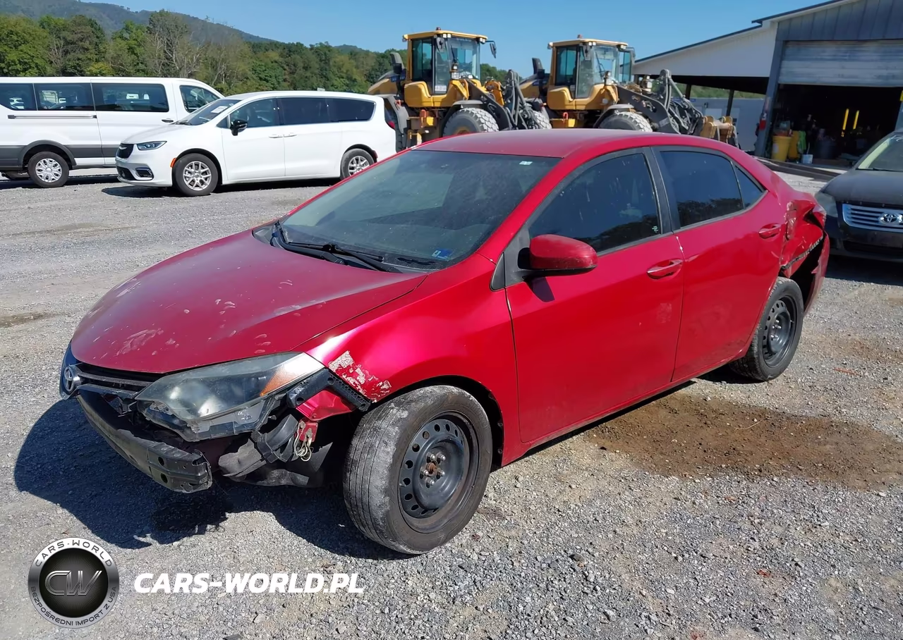 2016 Toyota Corolla Le VIN:5YFBURHE4GP551694 - 2