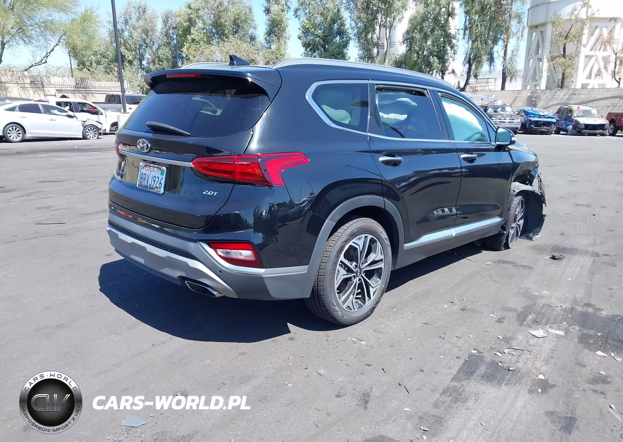 2020 Hyundai Santa Fe Sel 2.0T VIN:5NMS33AA2LH220351 - 4