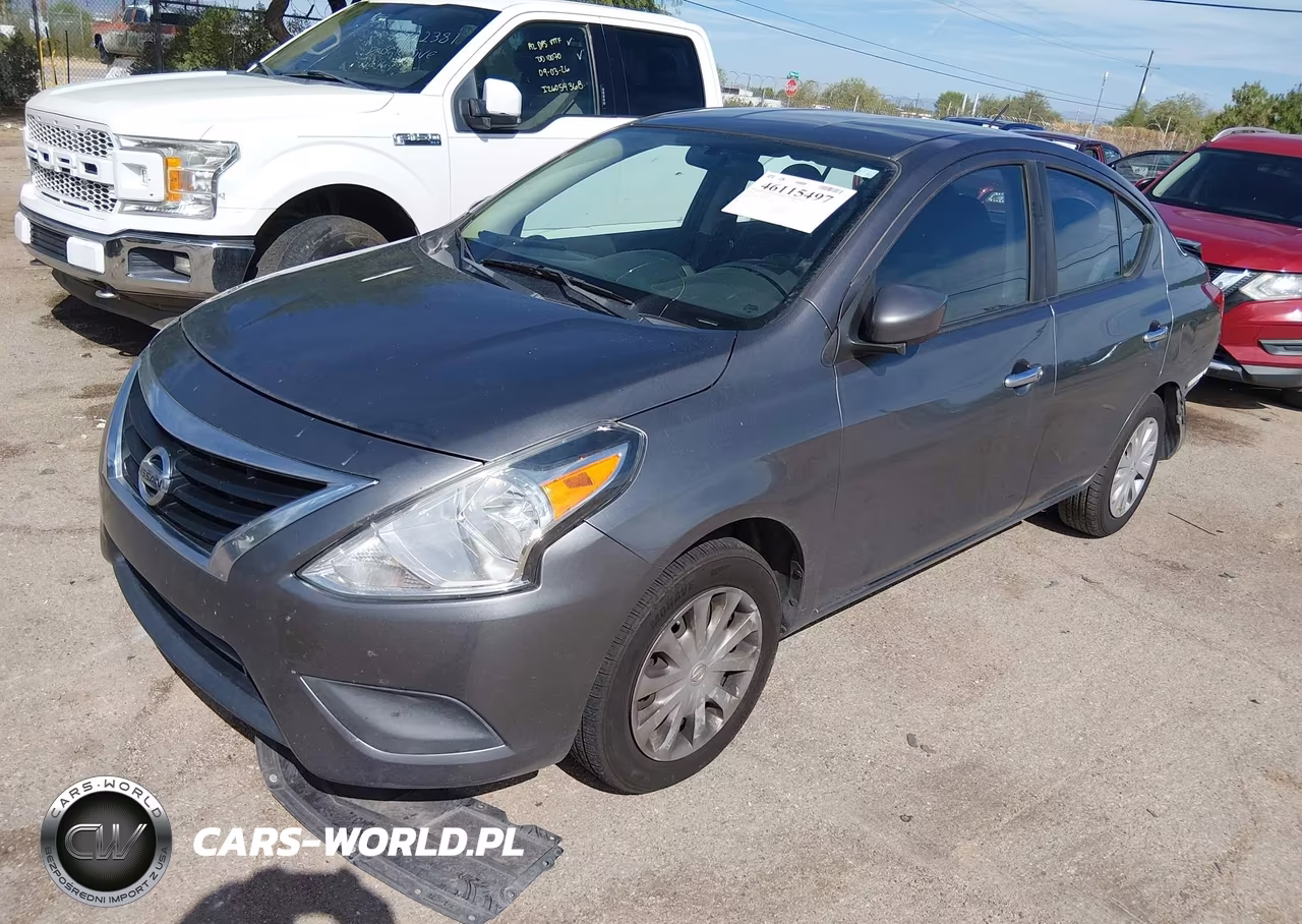 2016 Nissan Versa 1.6 S-1.6 S+-1.6 Sl-1.6 Sv VIN:3N1CN7AP0GL858409 - 2