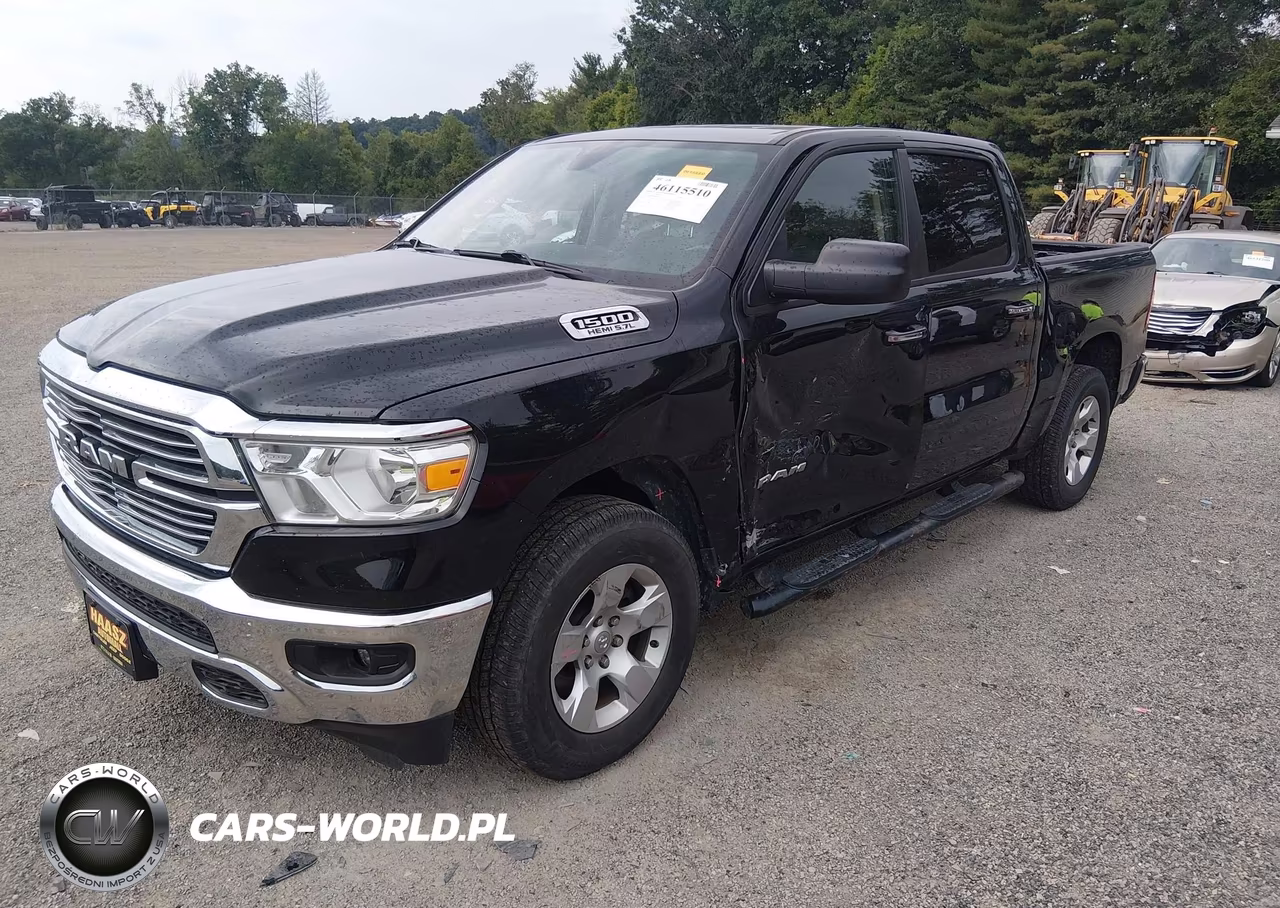2019 Ram 1500 Big Horn-Lone Star 4X4 5'7 Box VIN:1C6SRFFT1KN815016 - 2