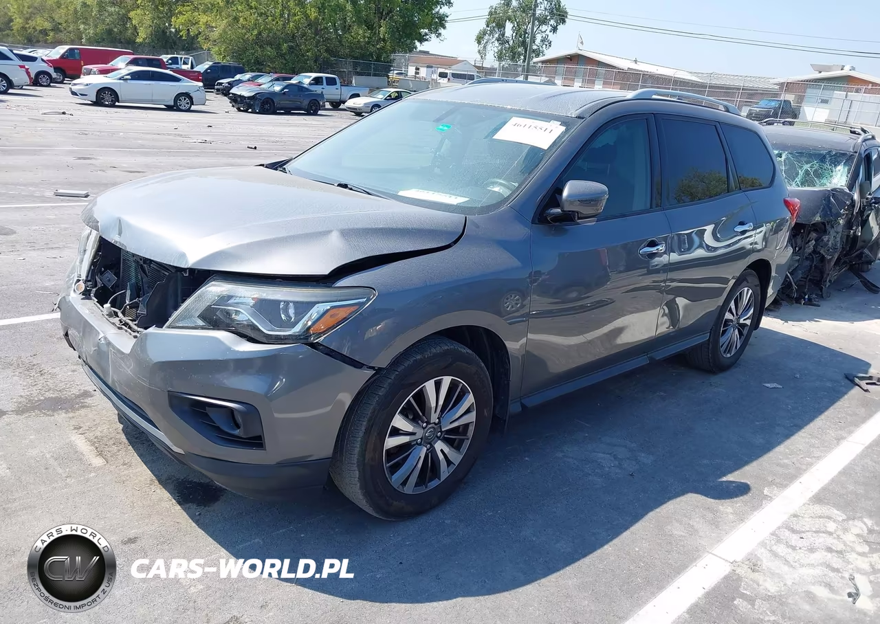 2019 Nissan Pathfinder Sv VIN:5N1DR2MN5KC588337 - 2
