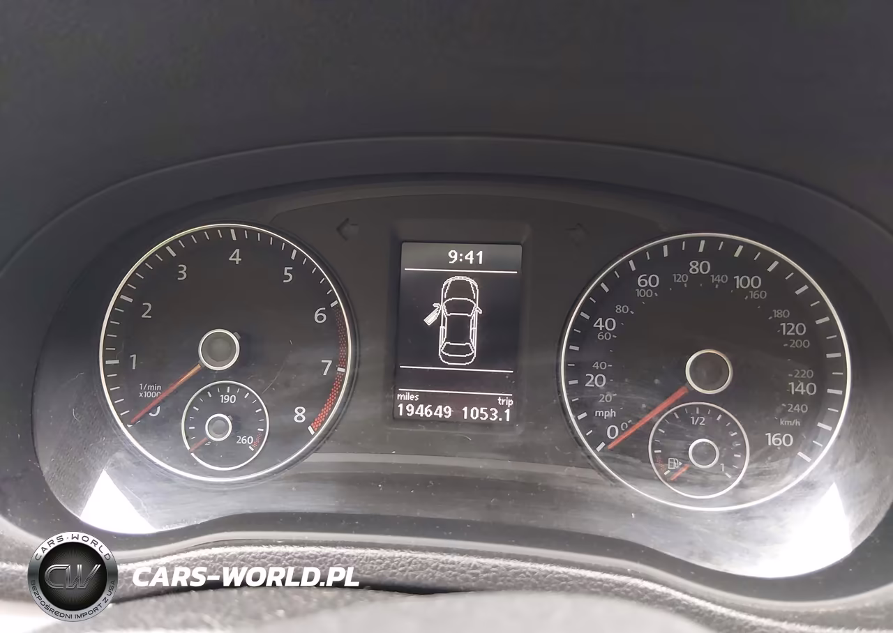 2012 Volkswagen Passat 2.5L Se VIN:1VWBH7A35CC037807 - 7