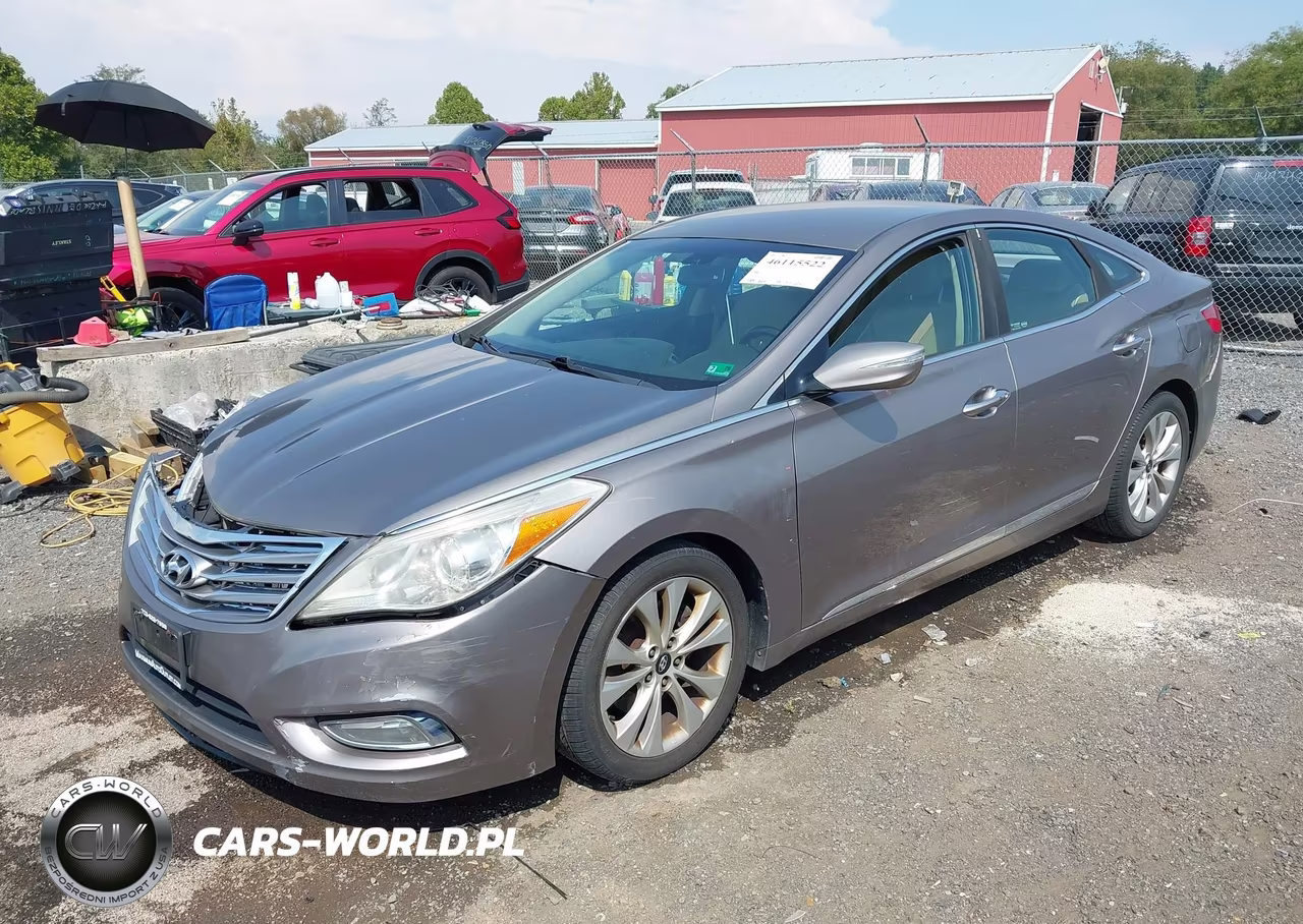 2012 Hyundai Azera VIN:KMHFG4JG3CA126727 - 2
