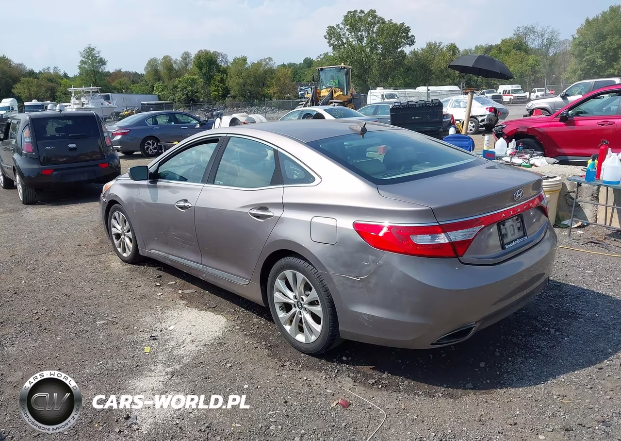 2012 Hyundai Azera VIN:KMHFG4JG3CA126727 - 3