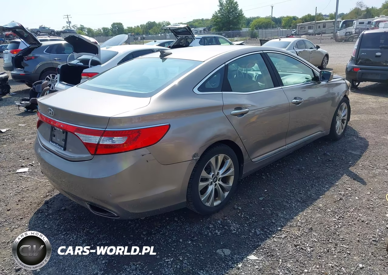 2012 Hyundai Azera VIN:KMHFG4JG3CA126727 - 4