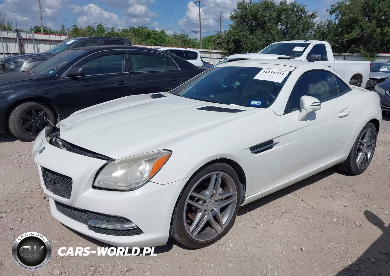 2013 Mercedes-Benz Slk 250 VIN:WDDPK4HA5DF058174 - 2