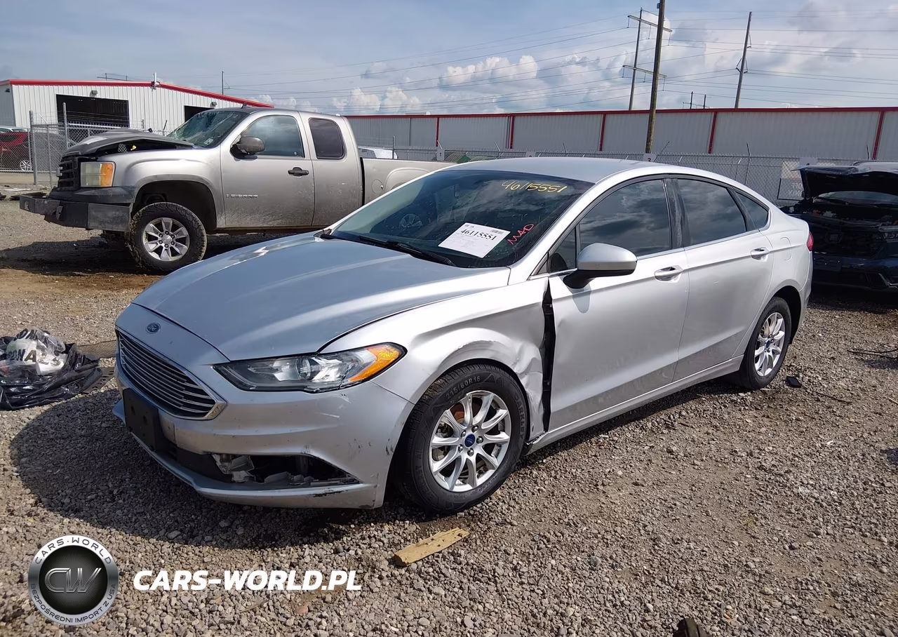 2018 Ford Fusion S VIN:3FA6P0G78JR109516 - 2