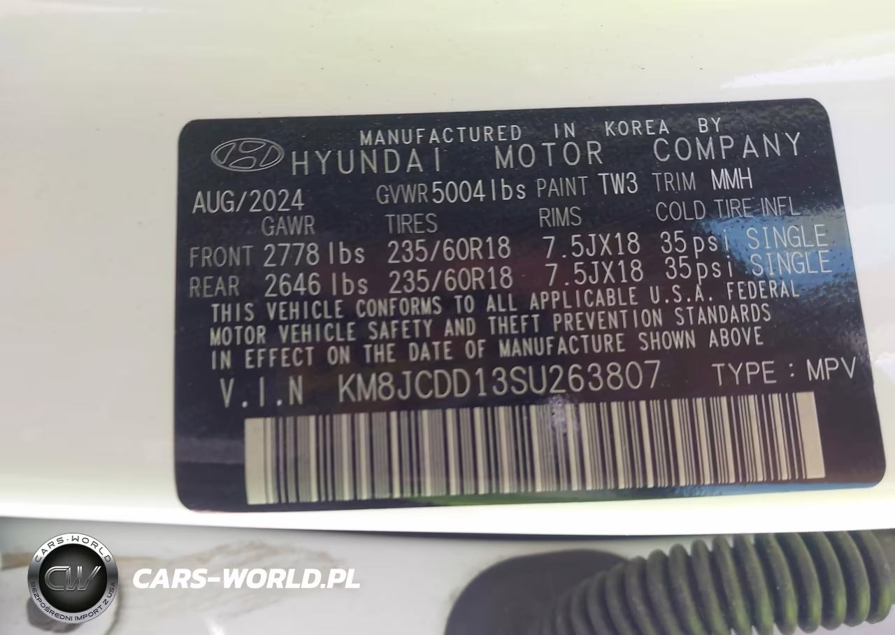 2025 Hyundai Tucson Hybrid Sel Convenience VIN:KM8JCDD13SU263807 - 9