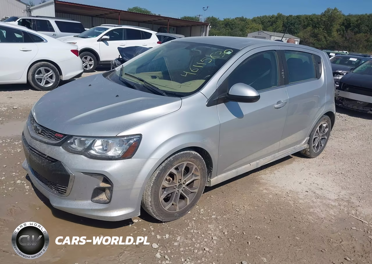 2018 Chevrolet Sonic Lt Auto VIN:1G1JD6SG0J4101208 - 2