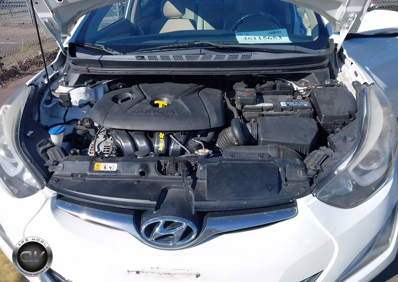2014 Hyundai Elantra Limited VIN:5NPDH4AE0EH517126 - 10