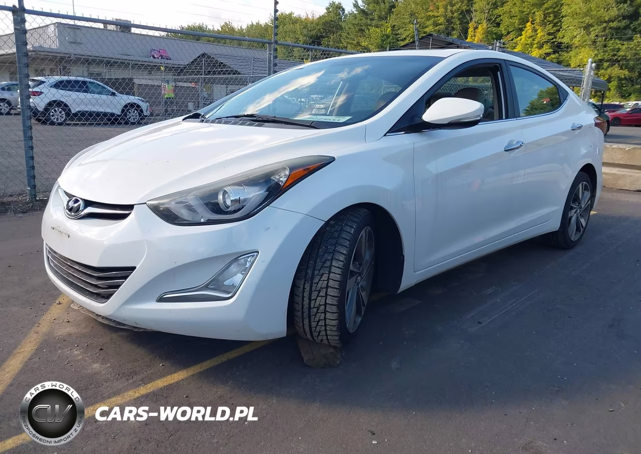 2014 Hyundai Elantra Limited VIN:5NPDH4AE0EH517126 - 2