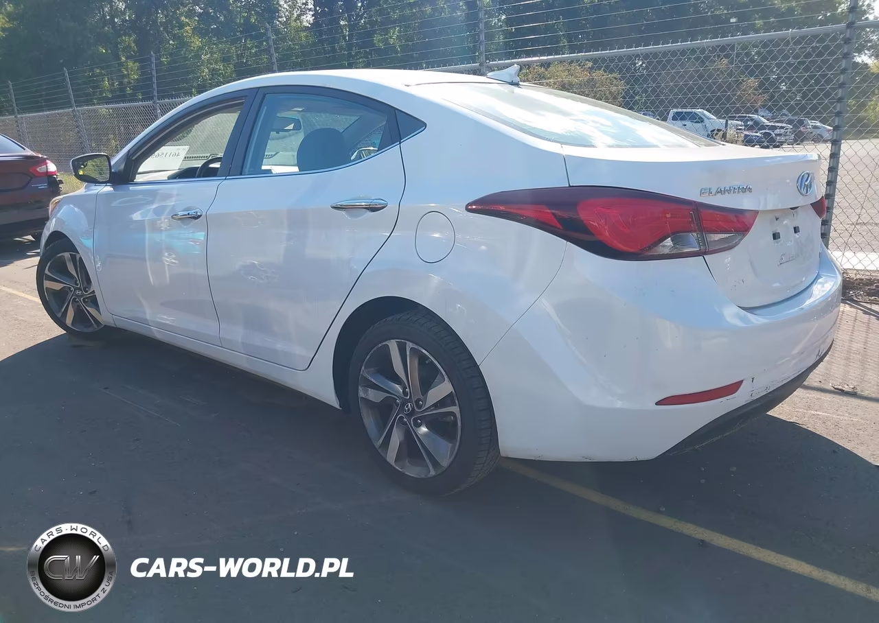 2014 Hyundai Elantra Limited VIN:5NPDH4AE0EH517126 - 3