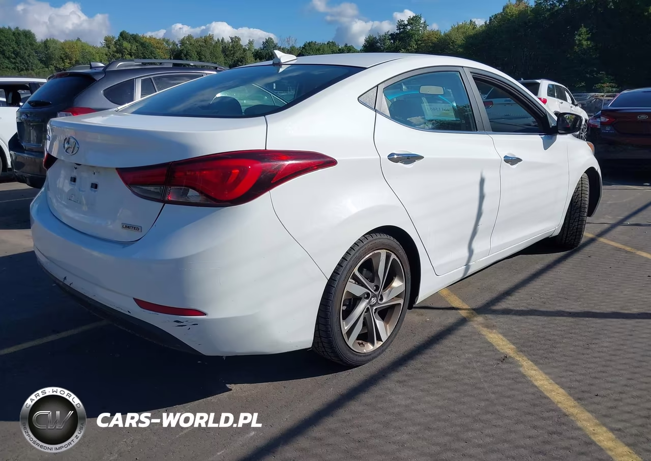 2014 Hyundai Elantra Limited VIN:5NPDH4AE0EH517126 - 4