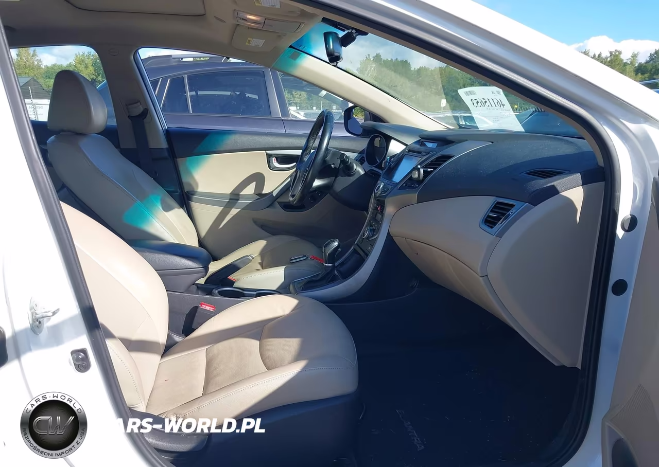 2014 Hyundai Elantra Limited VIN:5NPDH4AE0EH517126 - 5