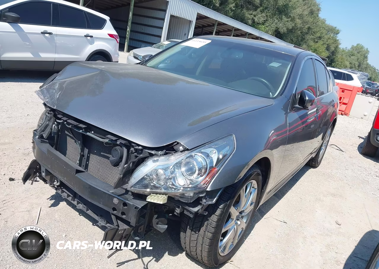 2011 Infiniti G37X VIN:JN1CV6AR1BM404034 - 2