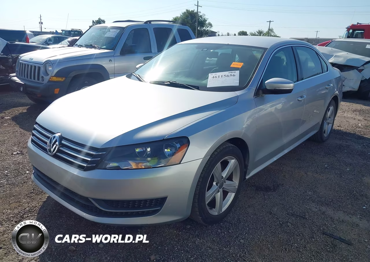 2013 Volkswagen Passat 2.5L Se VIN:1VWBP7A3XDC057152 - 2