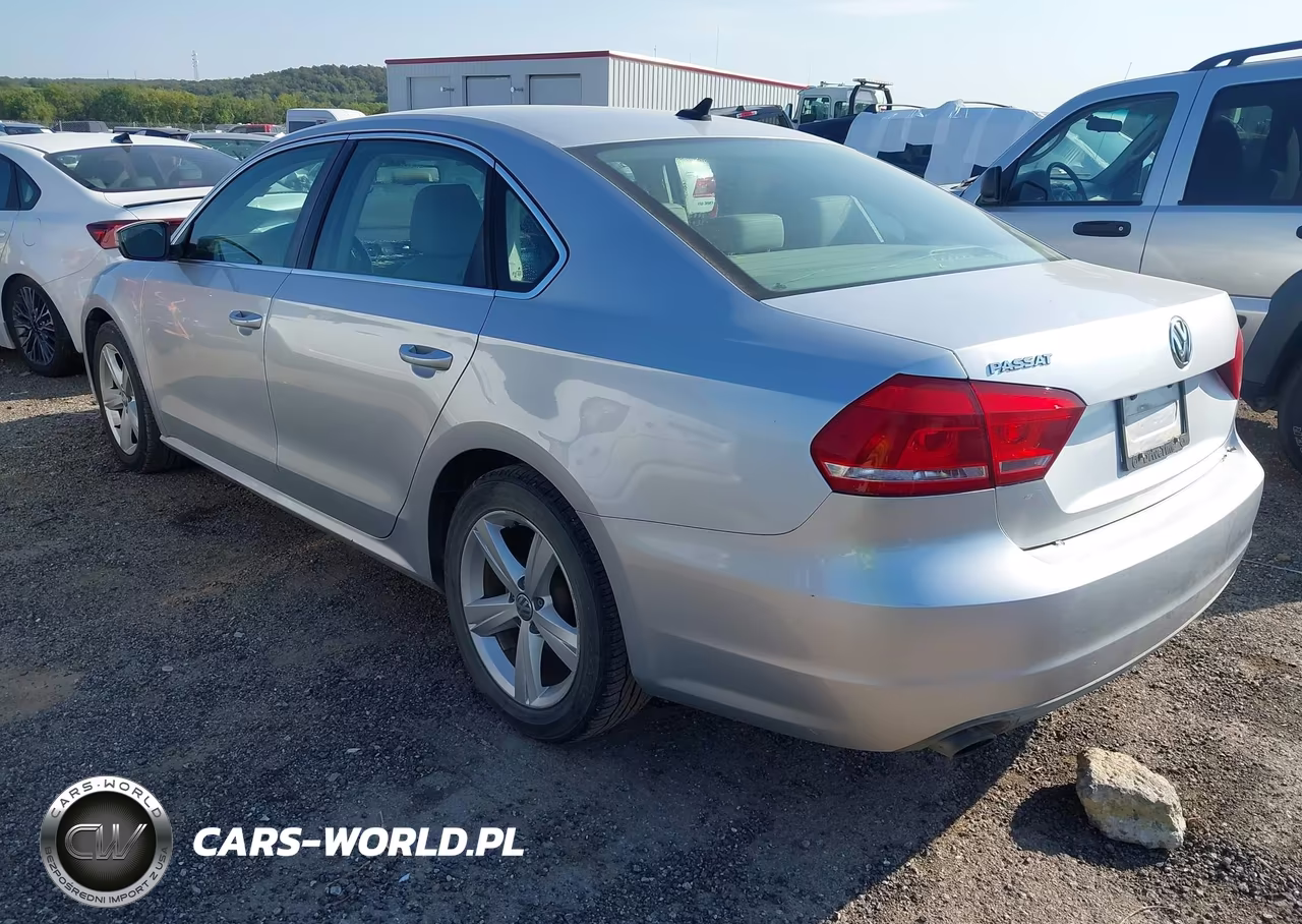 2013 Volkswagen Passat 2.5L Se VIN:1VWBP7A3XDC057152 - 3