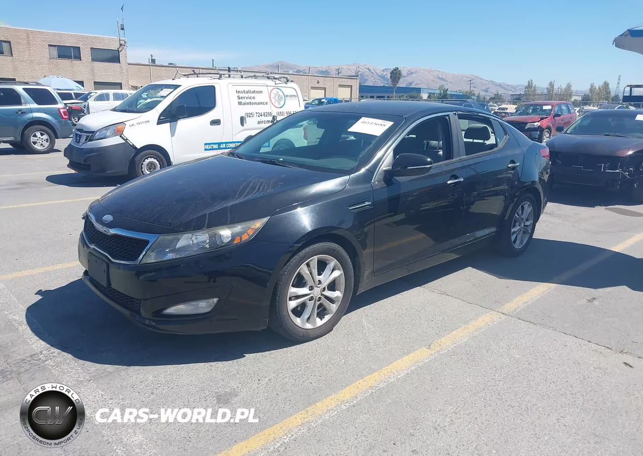 2013 Kia Optima Lx VIN:5XXGM4A75DG201919 - 2