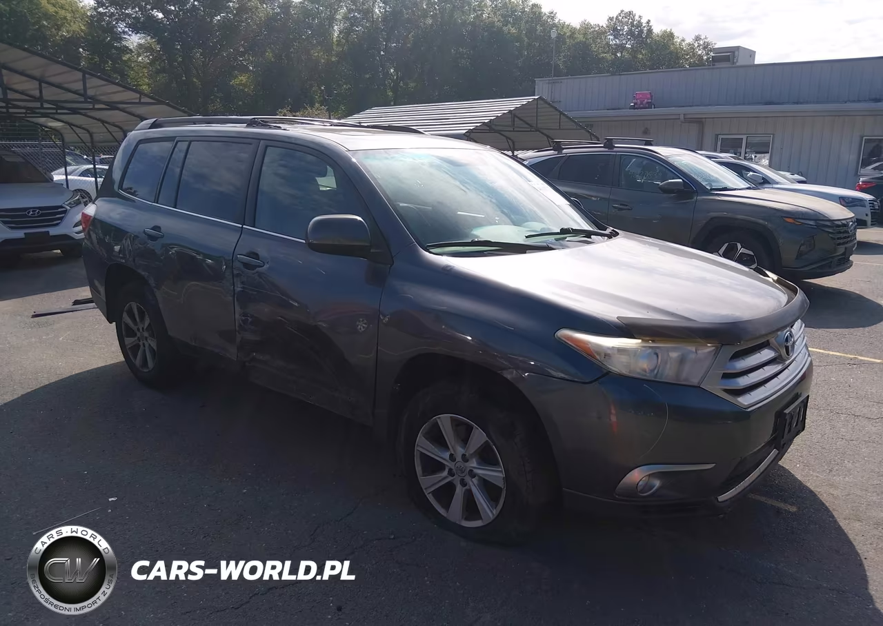 2012 Toyota Highlander Se V6 VIN:5TDBK3EH7CS142687 - 1