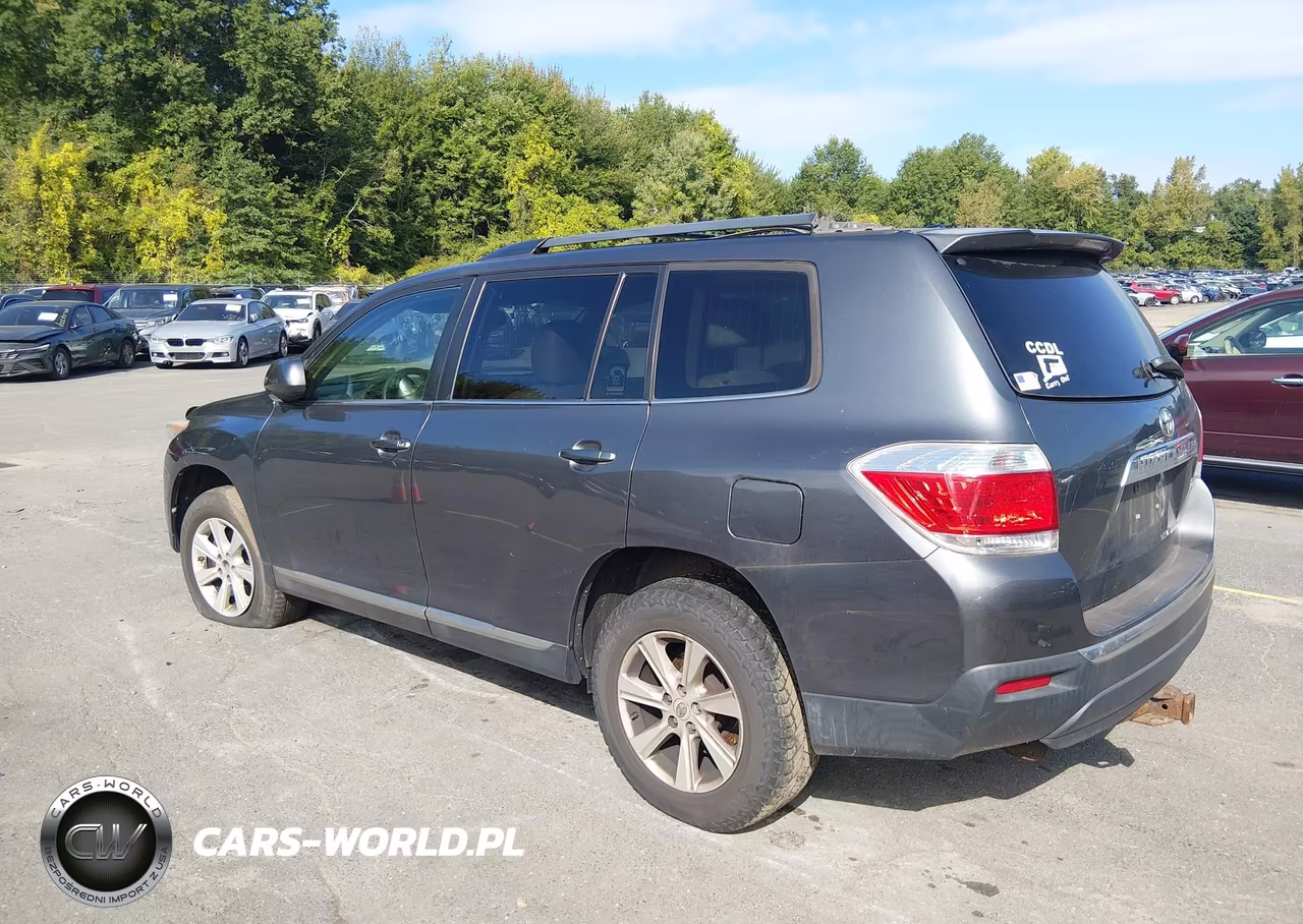 2012 Toyota Highlander Se V6 VIN:5TDBK3EH7CS142687 - 3