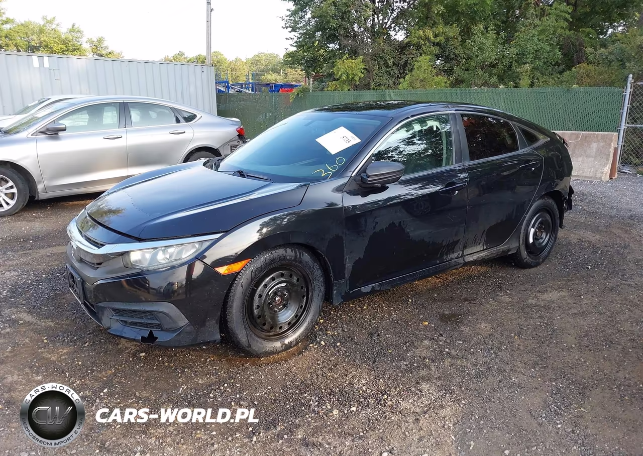 2016 Honda Civic Lx VIN:2HGFC2F57GH535592 - 2