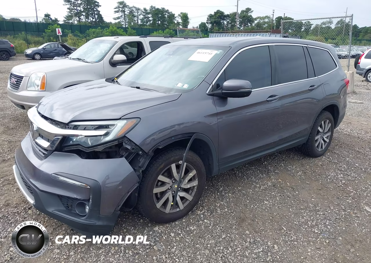 2021 Honda Pilot Exl VIN:5FNYF6H50MB098958 - 2