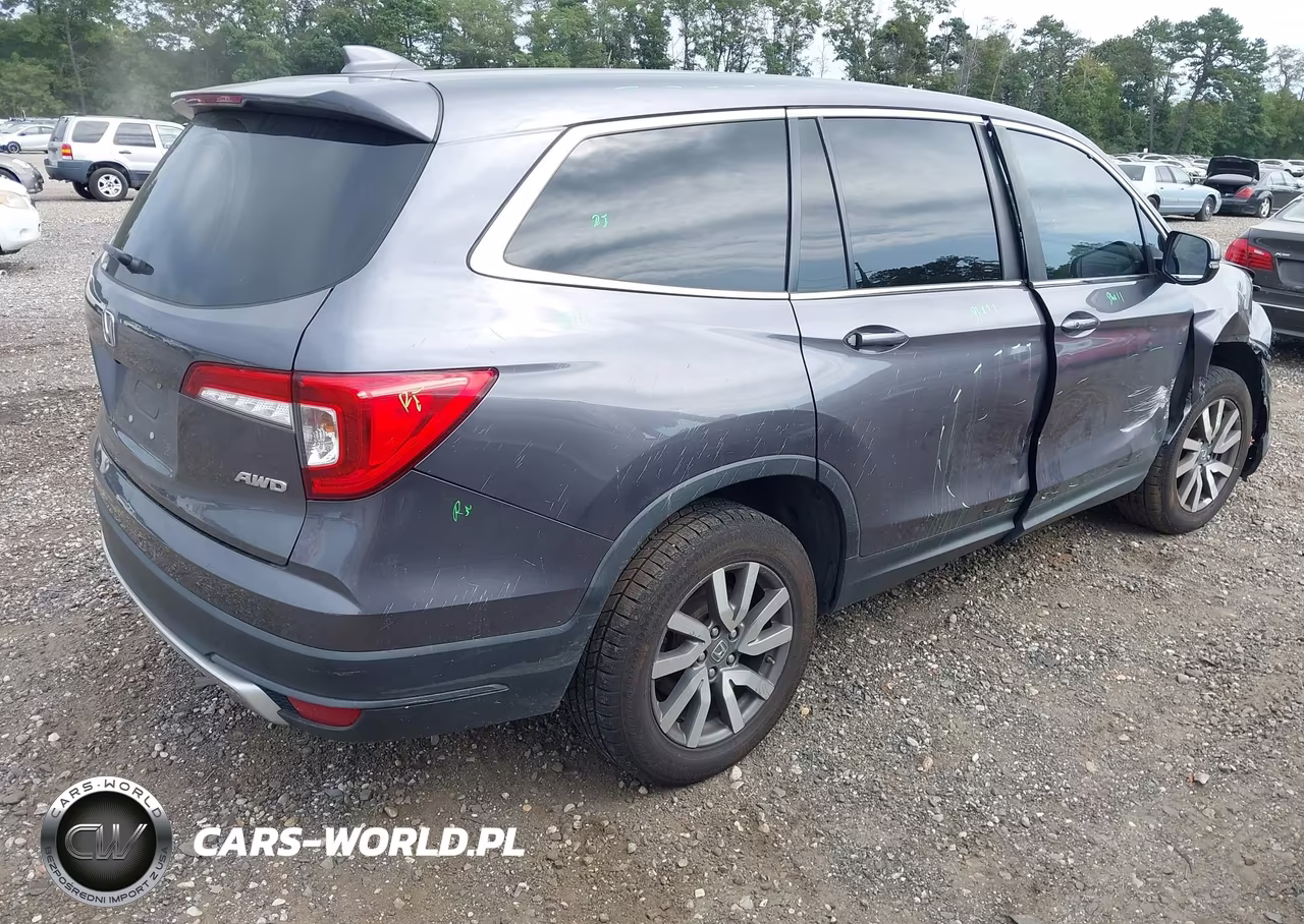 2021 Honda Pilot Exl VIN:5FNYF6H50MB098958 - 4