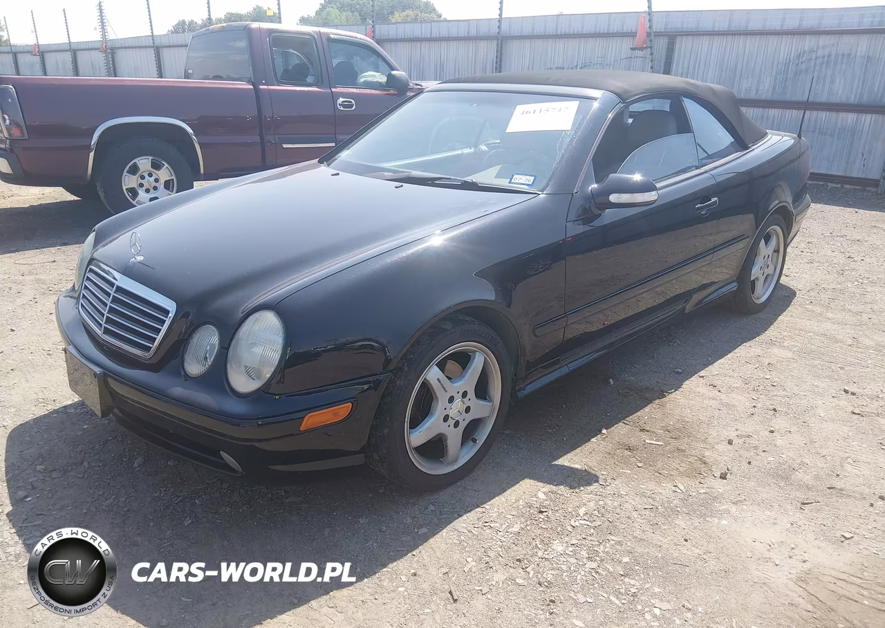 2002 Mercedes-Benz Clk 430 VIN:WDBLK70G42T094641 - 2