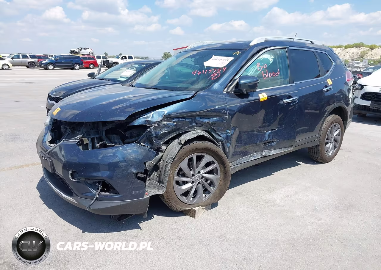 2016 Nissan Rogue Sl VIN:5N1AT2MV1GC736222 - 2