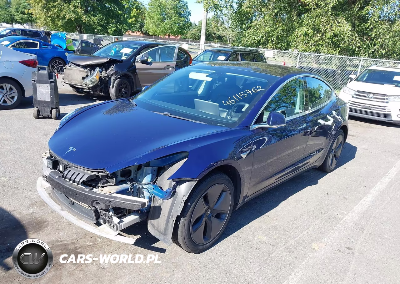 2018 Tesla Model 3 Long Range-Mid Range VIN:5YJ3E1EA0JF102679 - 2