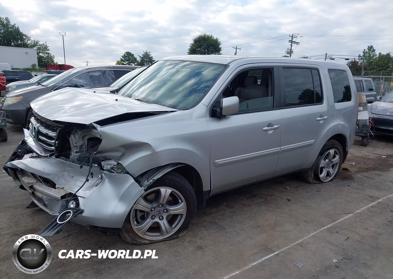 2015 Honda Pilot Ex-L VIN:5FNYF4H75FB071859 - 2