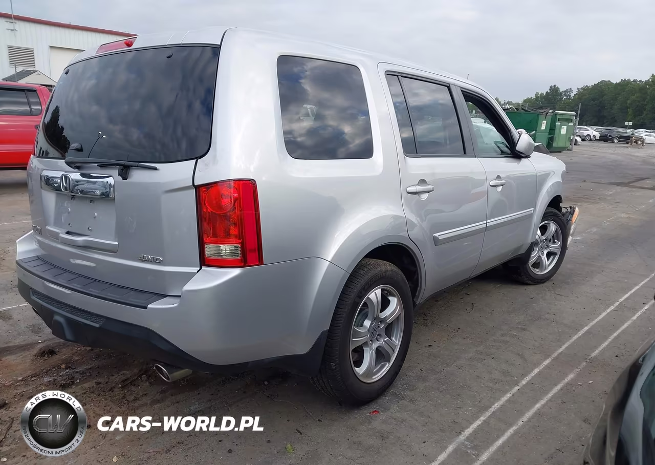 2015 Honda Pilot Ex-L VIN:5FNYF4H75FB071859 - 4