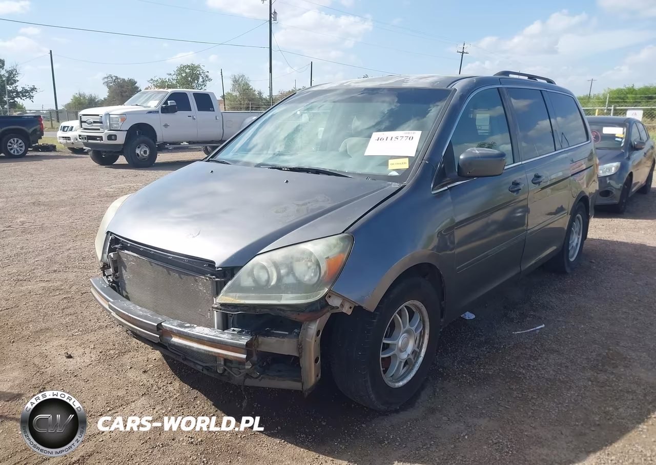 2007 Honda Odyssey Ex VIN:5FNRL38457B412224 - 2