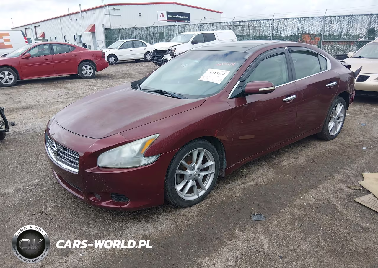2010 Nissan Maxima 3.5 Sv VIN:1N4AA5AP1AC852292 - 2