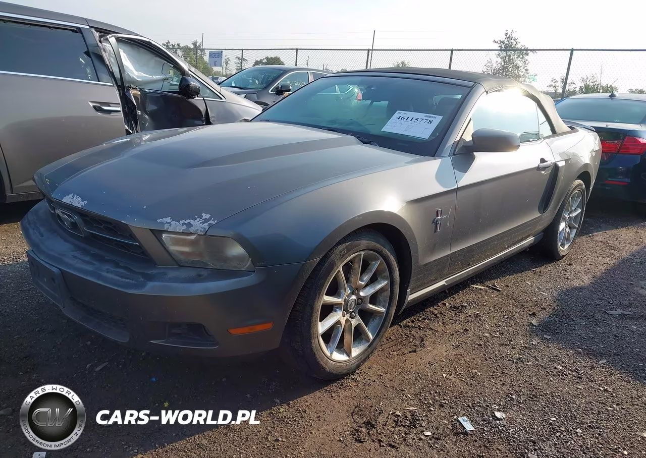2011 Ford Mustang V6 Premium VIN:1ZVBP8EM5B5136187 - 2