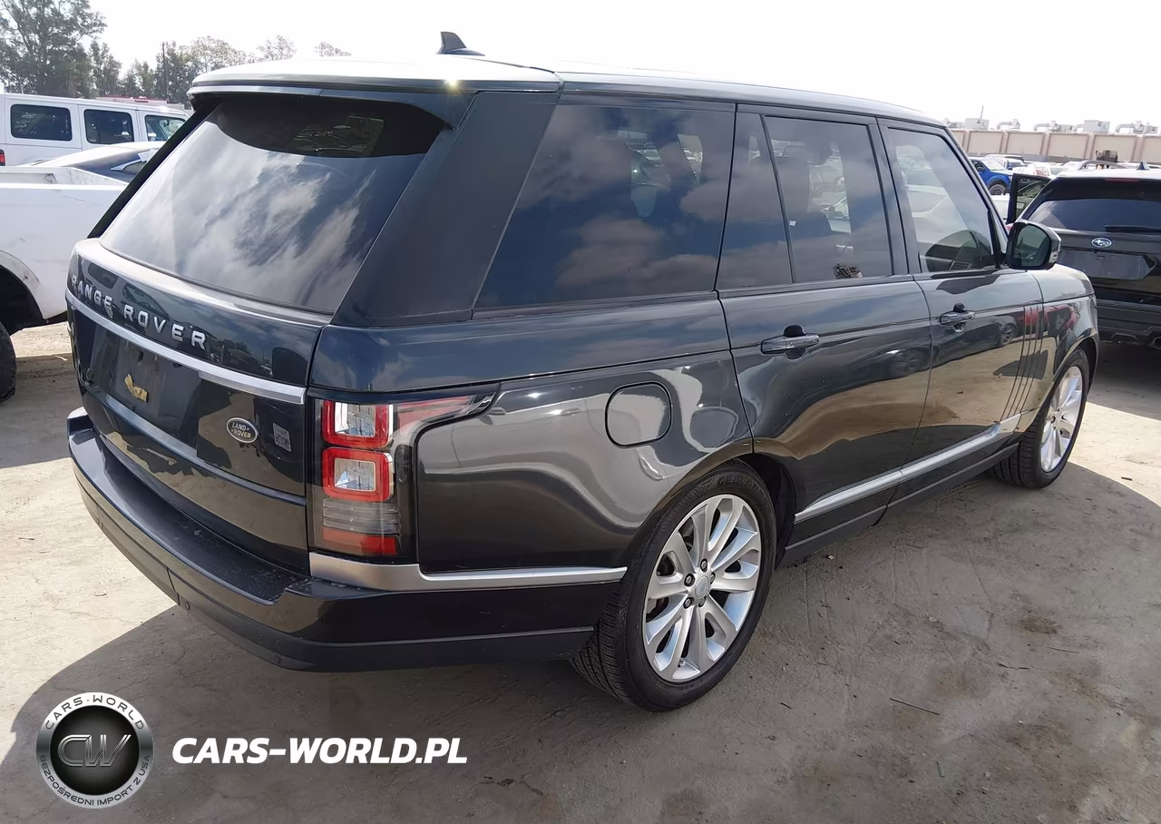 2016 Land Rover Range Rover 3.0L V6 Turbocharged Diesel Hse Td6 VIN:SALGS2KF8GA258639 - 4