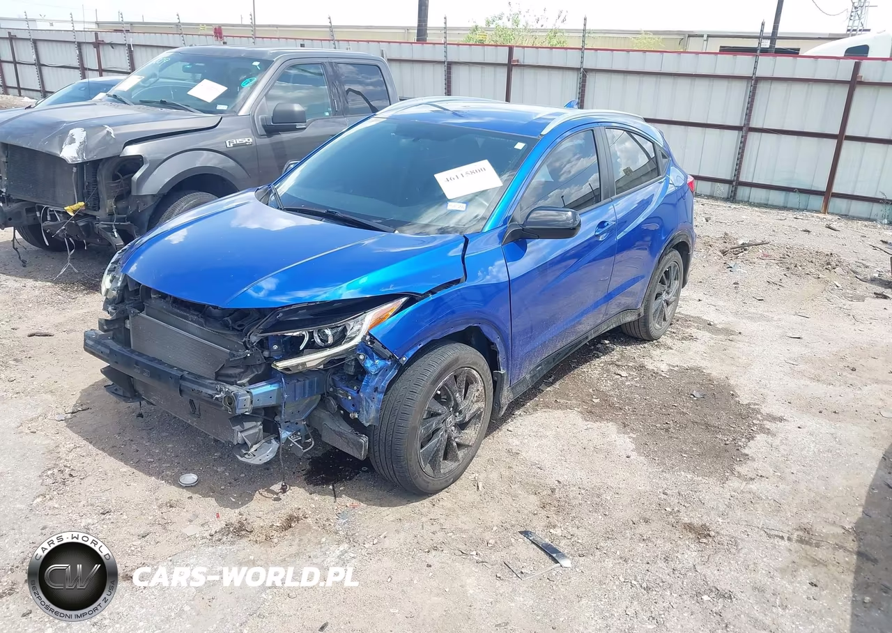 2022 Honda Hr-V 2Wd Sport VIN:3CZRU5H12NM706584 - 2
