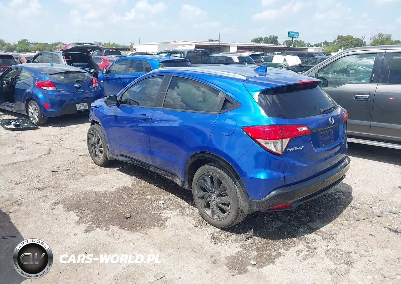 2022 Honda Hr-V 2Wd Sport VIN:3CZRU5H12NM706584 - 3