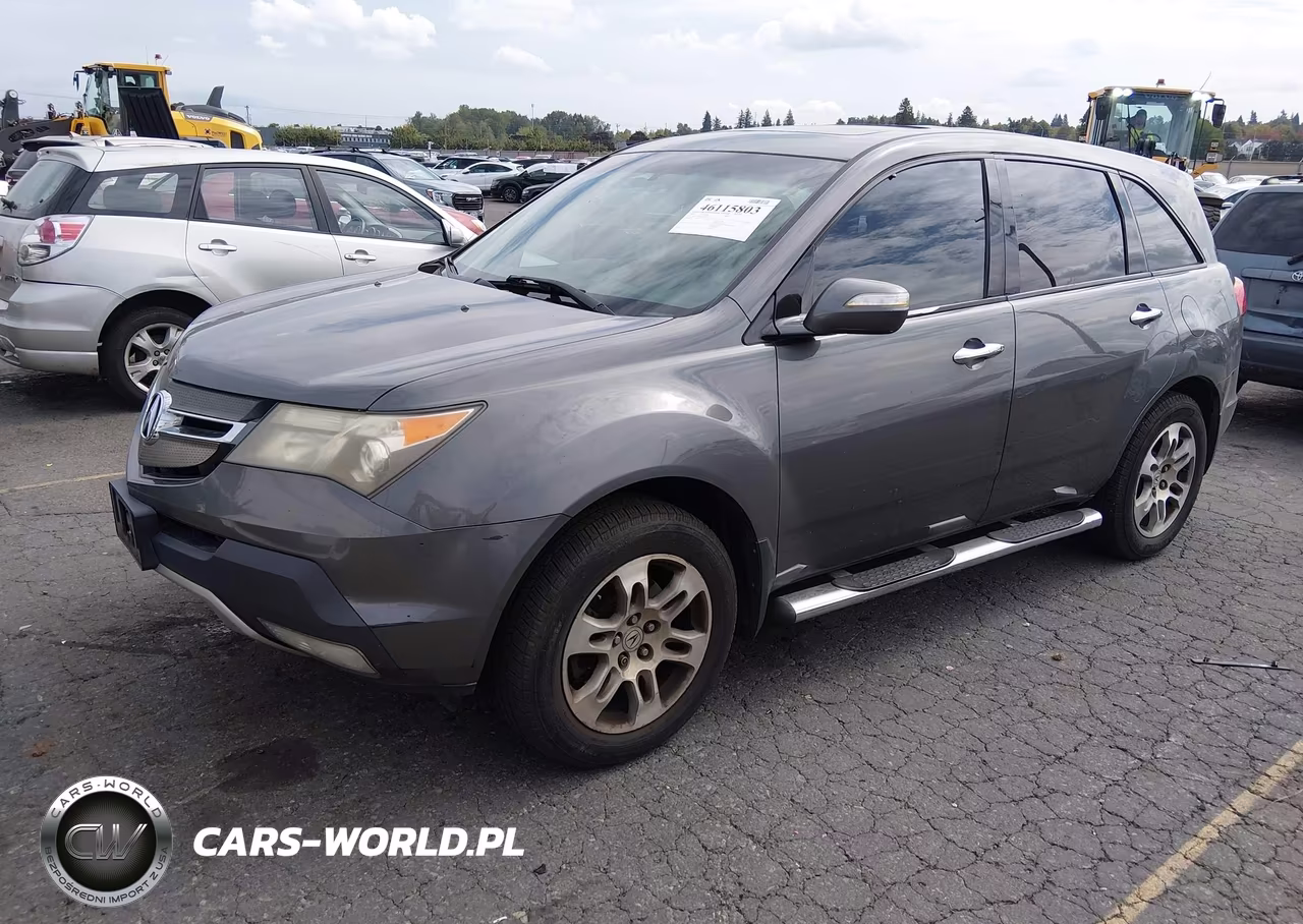 2007 Acura Mdx Technology Package VIN:2HNYD284X7H500614 - 2