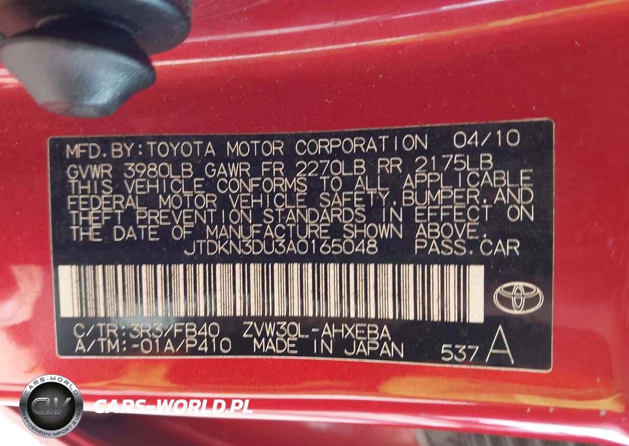 2010 Toyota Prius Iii VIN:JTDKN3DU3A0165048 - 9