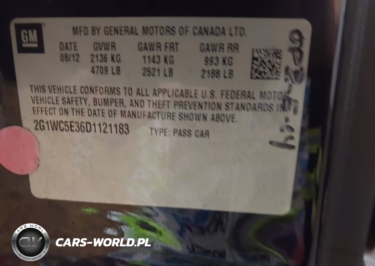 2013 Chevrolet Impala Ltz VIN:2G1WC5E36D1121183 - 9