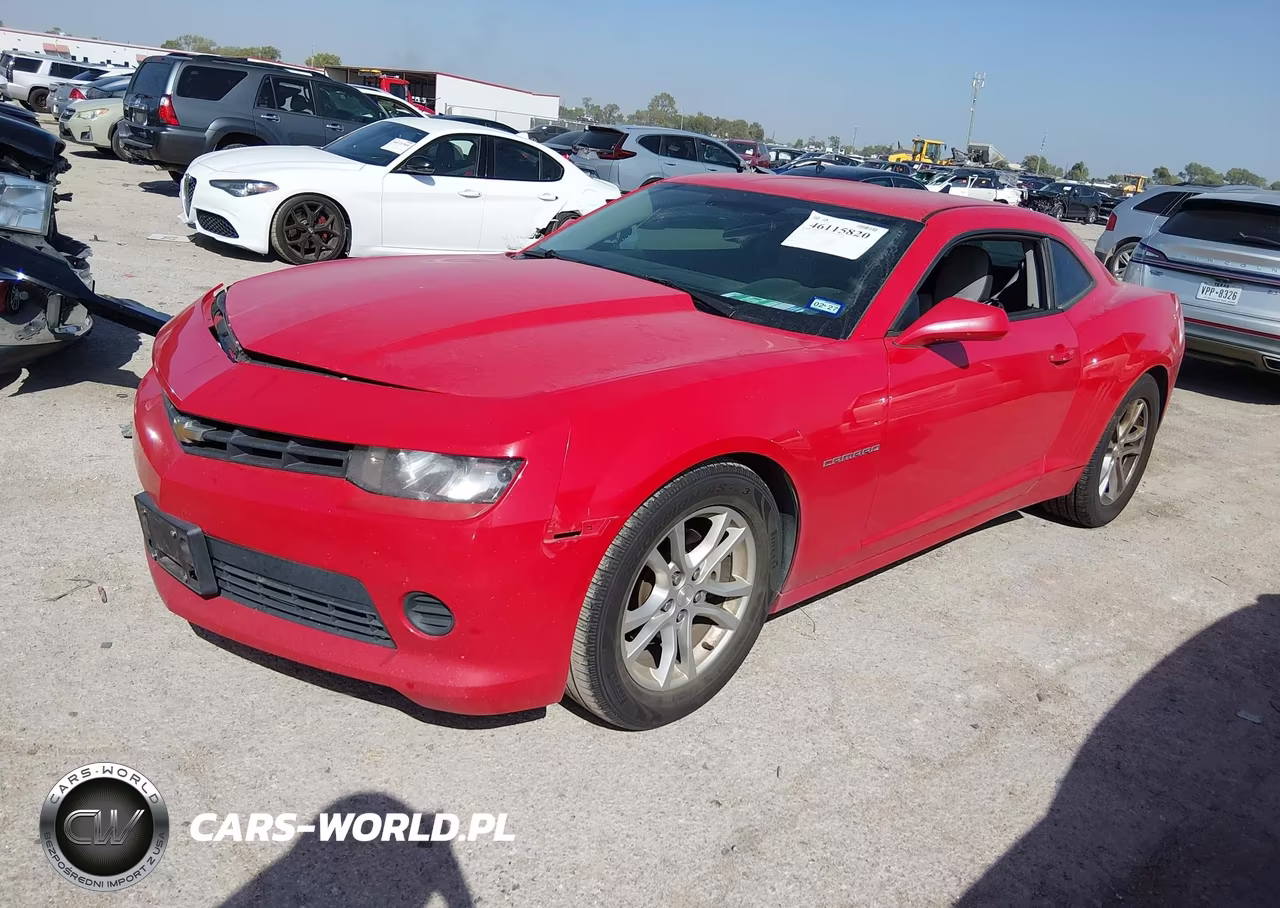 2014 Chevrolet Camaro 2Ls VIN:2G1FA1E33E9139724 - 2