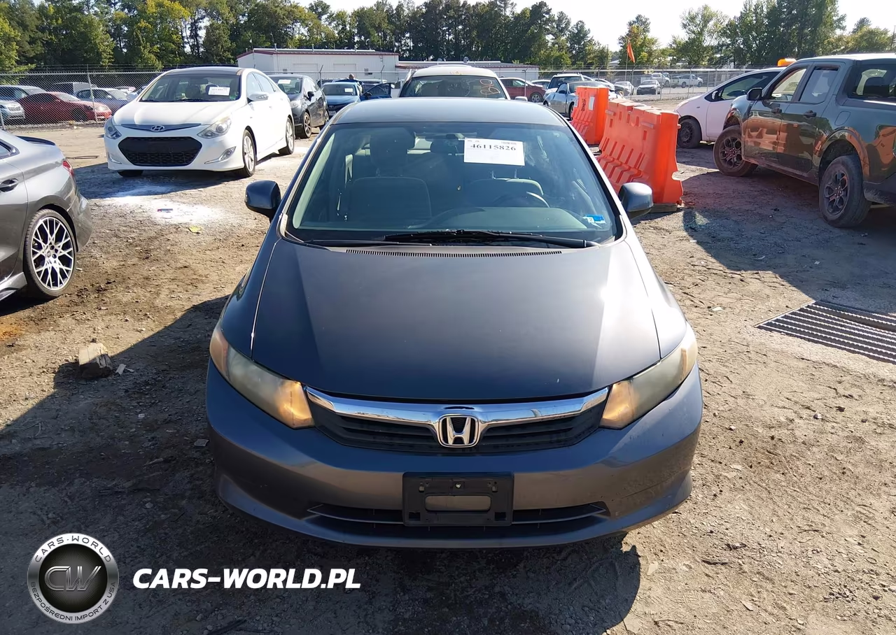 2012 Honda Civic Lx VIN:2HGFB2F57CH545987 - 12