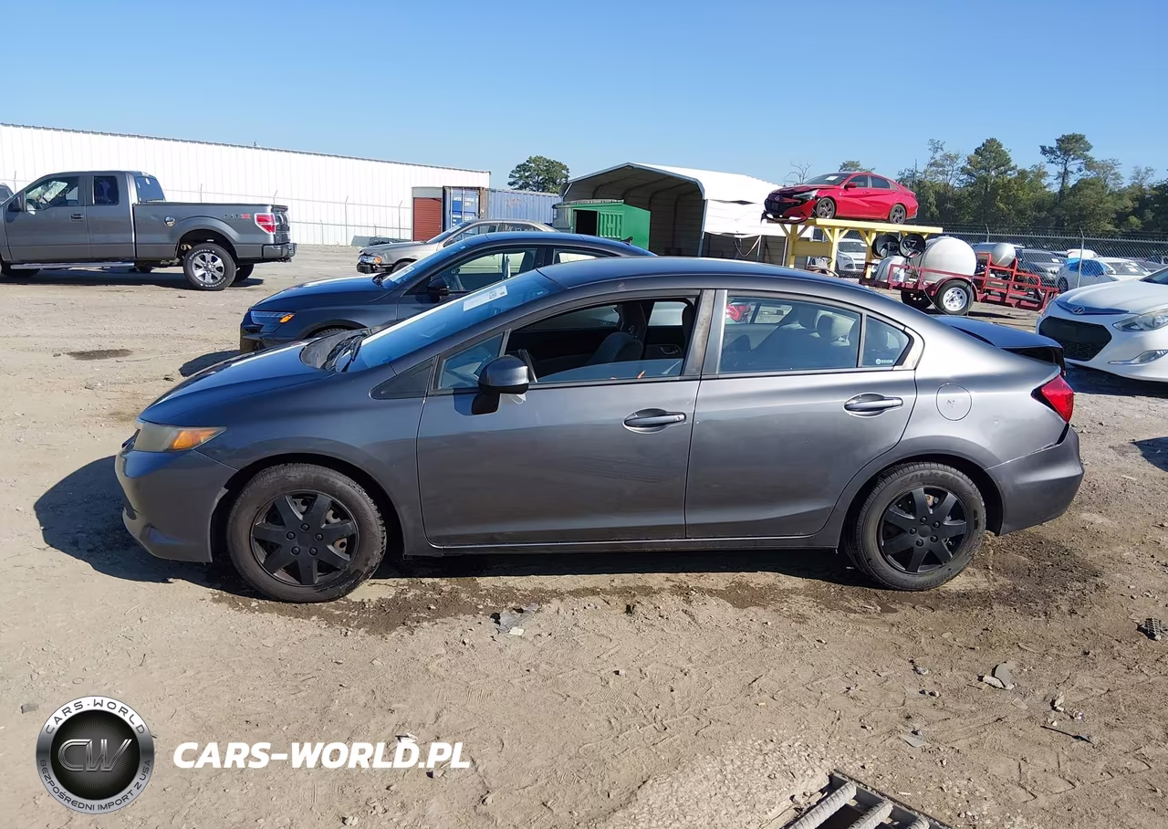 2012 Honda Civic Lx VIN:2HGFB2F57CH545987 - 14