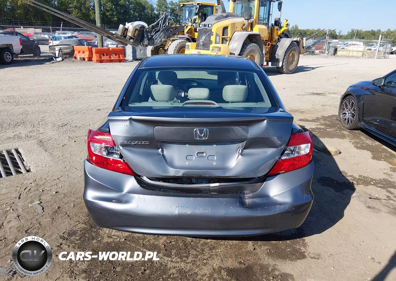 2012 Honda Civic Lx VIN:2HGFB2F57CH545987 - 16