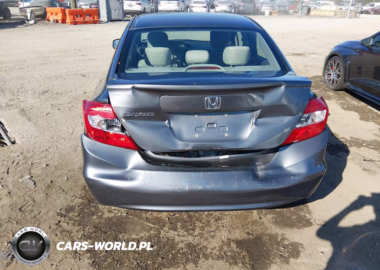2012 Honda Civic Lx VIN:2HGFB2F57CH545987 - 6
