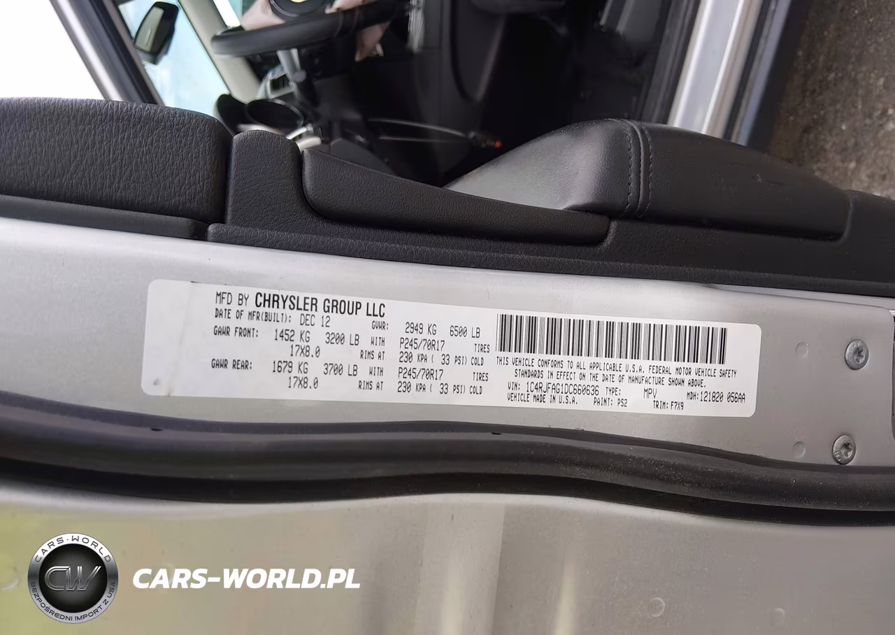 2013 Jeep Grand Cherokee Laredo VIN:1C4RJFAG1DC660636 - 9