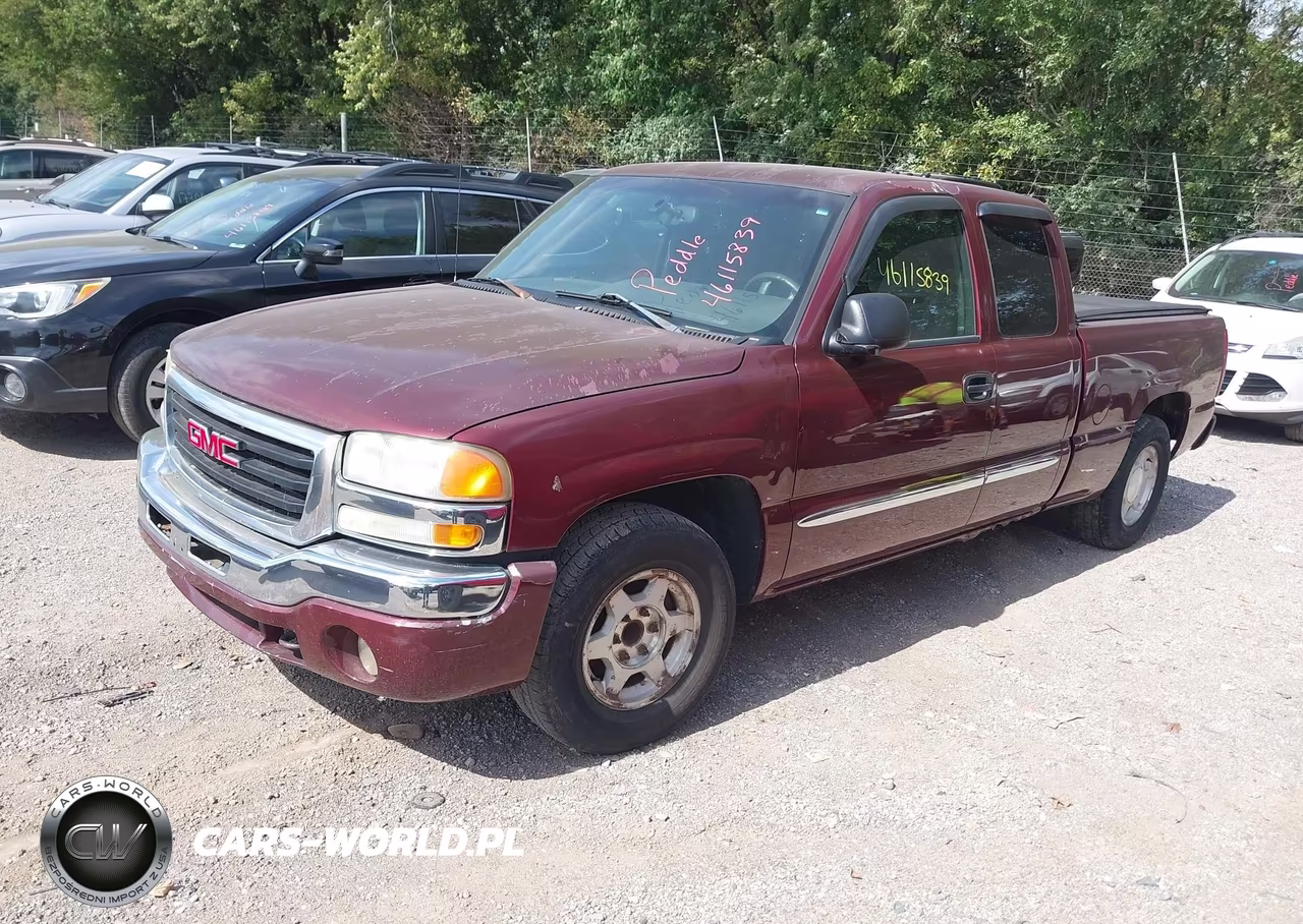 2003 GMC Sierra 1500 Sle VIN:2GTEC19V931396701 - 2
