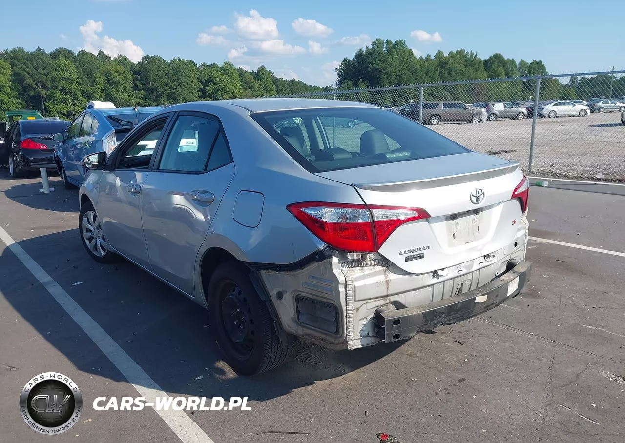 2016 Toyota Corolla S VIN:5YFBURHE4GP505766 - 3